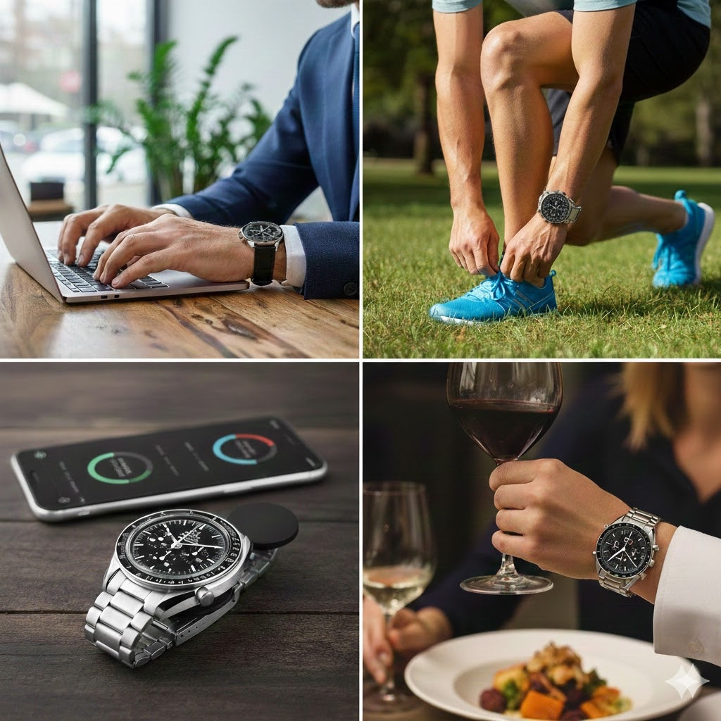 Azume 1.0 - Fitness Tracker für deine analoge Armbanuhr